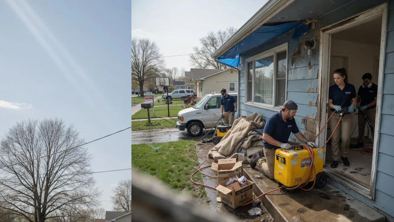Basement Flood Cleanup in Haskins, OH near me